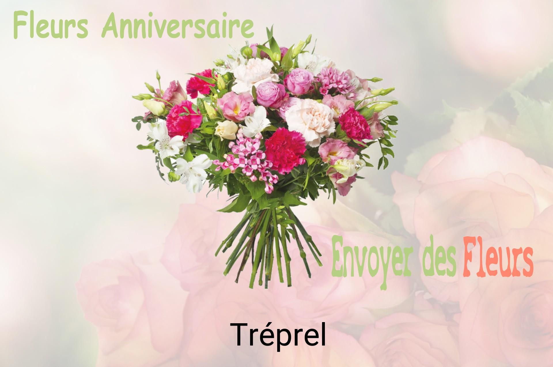 Bouquet de fleurs d’anniversaire livré à Tréprel