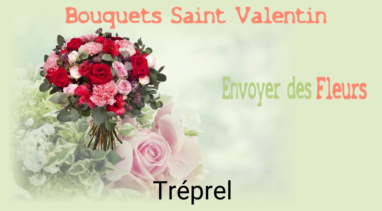 Roses de Saint-Valentin livrées à Tréprel